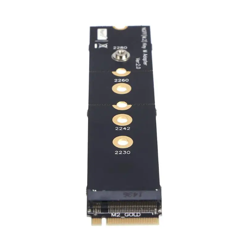 Гибкая 4 Слои печатную плату PCI e M.2 переходная карта E M2 NGFF карты расширения