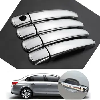 

8-piece set Handle Cover 1 Door Handle Cover Set (8 PCS) Fit2004-2010 for Citroen C4 Peugeot 207 308 407