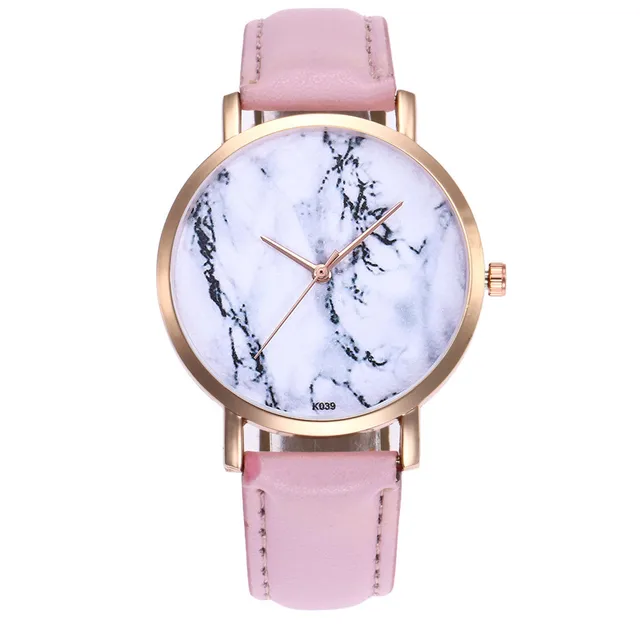 Relogio feminino watch women Marble texture pattern Woman Fashion Leather Band A Relogio feminino watch women Marble texture pattern Woman Fashion Leather Band A