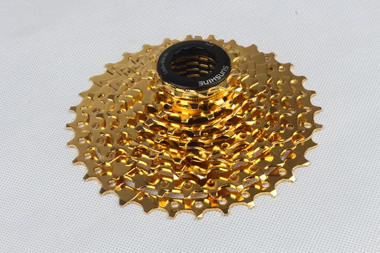 Велосипедная кассета SUNSHINE 9 скоростей 11 32T 27S Freewheel MTB совместима с Shimano|Храповик