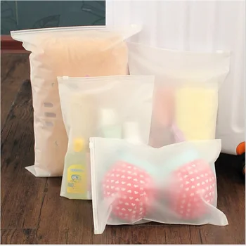 

Portable Zipper Travel Storage Bag Cosmetics Lingerie Bag Transparent Storage Bag Self Sealed Zipper Luggage Organization Bag