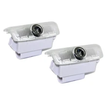 2x светодиодный Автомобильный Дверной светильник 3D Shadow проектор лампа для Nissan Teana 2008-2012 для Nissan Patrol 2012