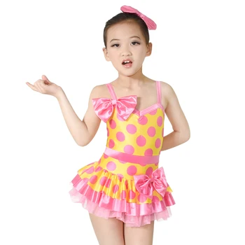 

MiDee Cute Lovely Costumes Bubbles Dots Dress Sweetheart Neckline Dance Wear for Girls