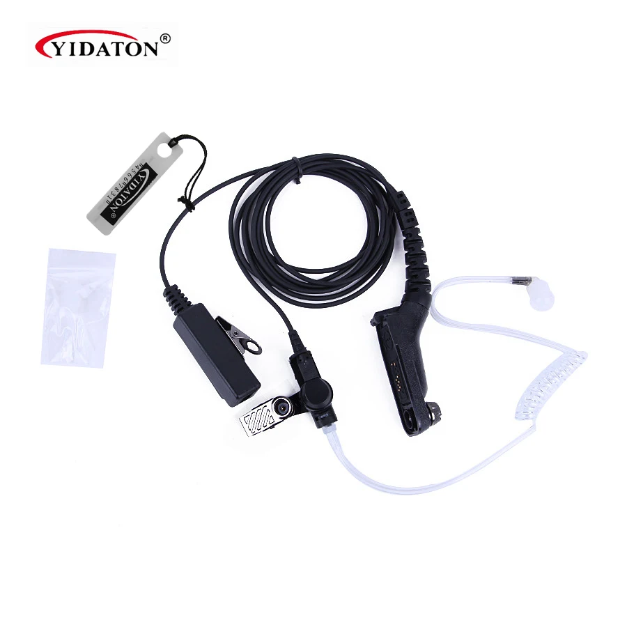 

Hot FBI Surveillance Security Headset Acoustic Tube Earpiece PTT for Motorola Portable Ham Radio APX6500 APX7500 XPR7550 XPR6500