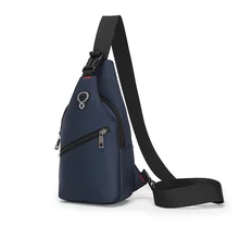 Высокое качество мужской груди мешок Мода Досуг водонепроницаемый человек ткань Оксфорд в Корейском стиле Посланник Сумка Для Подростка Сумка