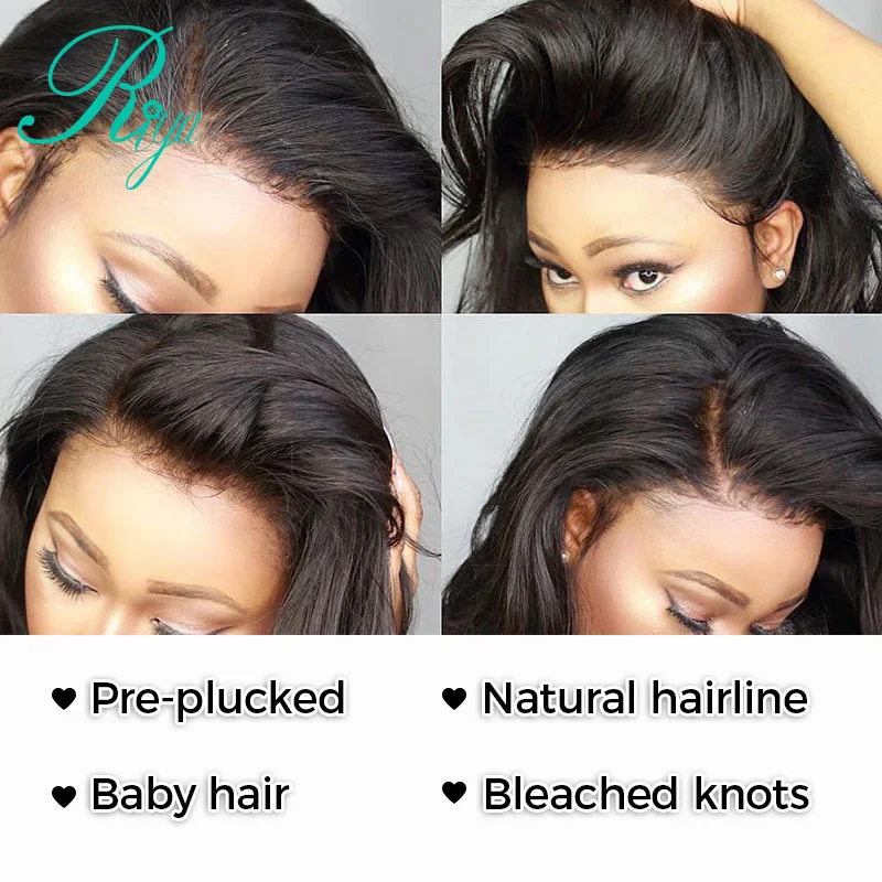 straight lace frontal huamn hair wig (7)