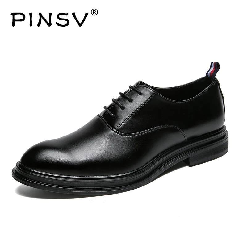 

New Arrival Men Dress Shoes Microfiber Men Shoes Brand Shoes Men High Quality Brogue Shoes PINSV