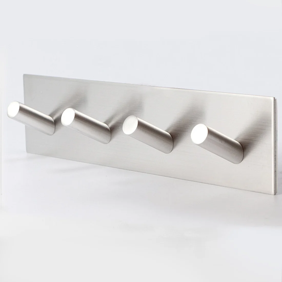 Self Adhesive Hook Stainless Steel Self Adhesive Hook Key Rack Bathroom