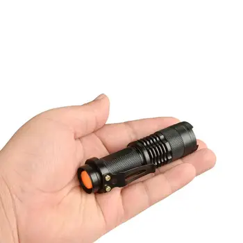 

Portable Mini LED Flashlight Torch with Clip XPE LED+COB Flash light 4 Modes Penlight pocketlight Hunting Camping daily use