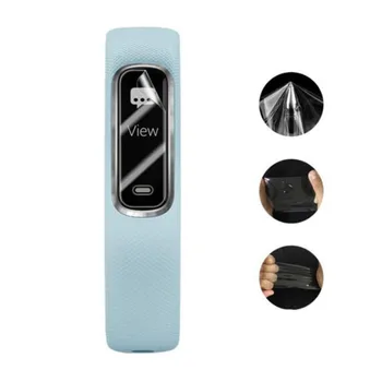 

Anti-Scratch Soft TPU Clear Protective Film Guard For Garmin Vivosmart 4 Smart Bracelet Wristband Full Screen Protector Cover