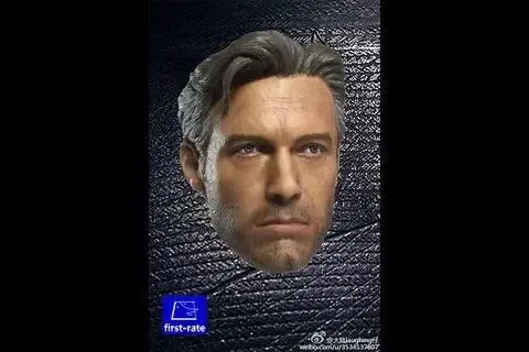 Первая ставка 1/6 BVS Бэтмен бен Аффлек голова лепить для 12 &quotфигурку тела Игрушки