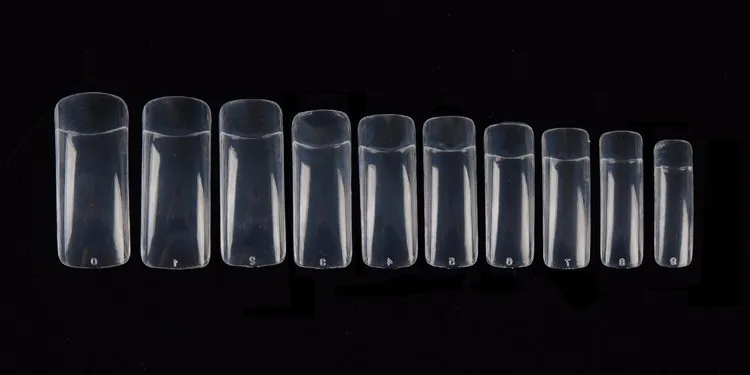 Clear nail tip