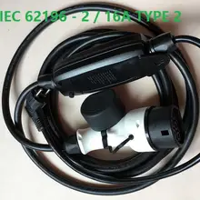 ZWET IEC 62196-2/16A Тип 2 зарядное устройство для автомобилей IEC 62196-2 Стандартный Тип 2 новое автомобильное электрическое зарядное устройство EVSE Уровень 1 м 3 пирога