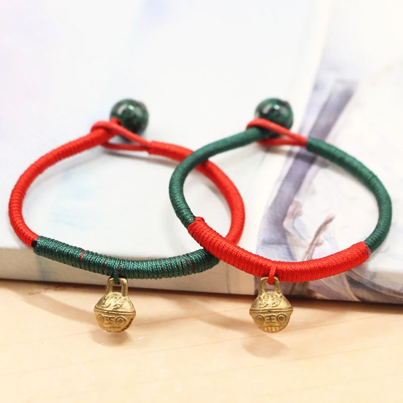 2017 Customized Bracelet Lovely ceramics Bells Bracelet AliExpress Best Selling Handmade Bracelets for Men Women drop shipping Aliexpress