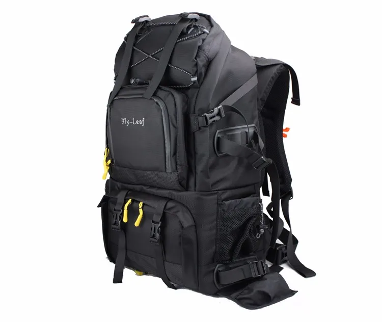 FlyLeef FL-303D сумка для камеры, водонепроницаемый рюкзак, компактный рюкзак для камеры для путешествий, мужской женский рюкзак для цифровой камеры