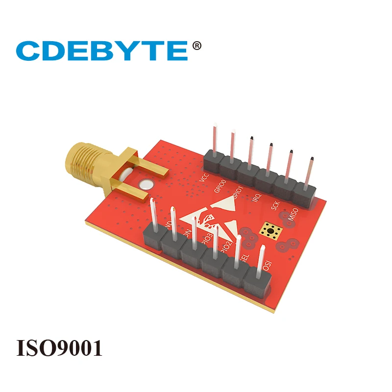 E10 433MD SMA большой диапазон SI4463 433 МГц 100 мВт антенна IoT uhf беспроводной