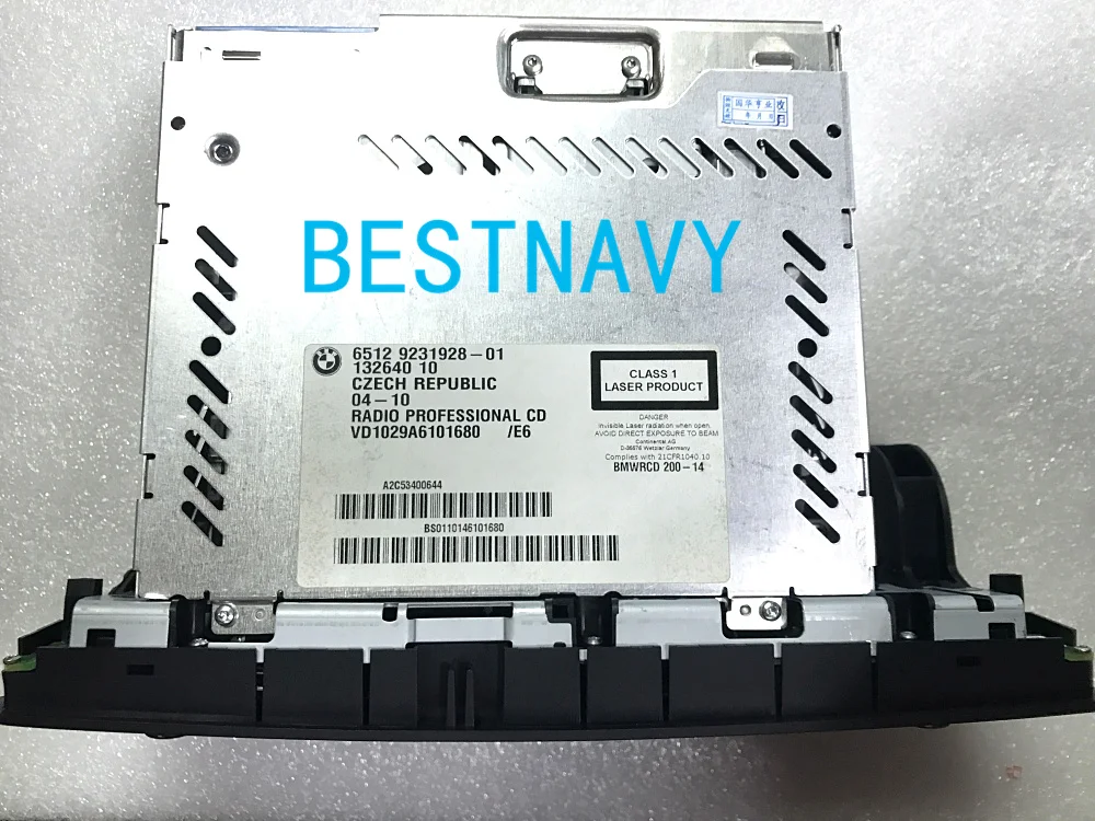 DHL/EMS абсолютно BMWRCD200 6512 9231928-01 с оптическим функция для BM W E60 E84 E87 E90 E91 автомобиля MP3 CD-плеер