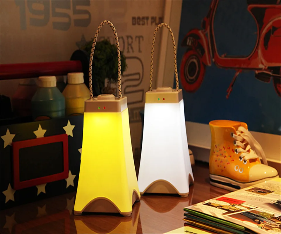 

Dimmable Atmosphere Portable night USB Light Outdoor Charging Luminaria Led Camping lights Novelty romantic LED night lamp