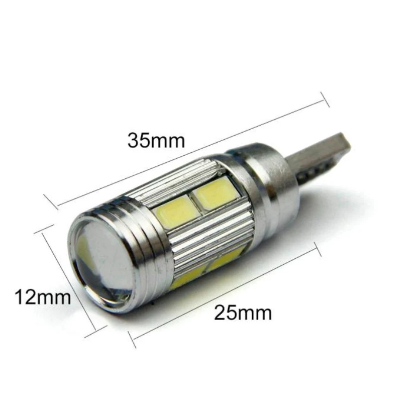 Лидер продаж автомобильная светодиодная лампа T10 194 W5W Canbus 10 SMD 5630 5730 Mar 29|led t10 smd|10