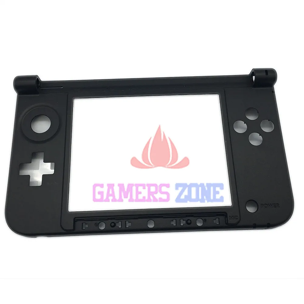 

For Nintendo 3DS XL replacement Part Black Bottom Middle Shell / Housing without Lock without buttons