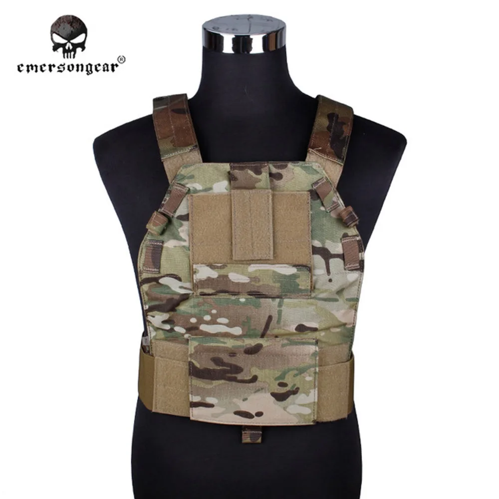 Emersongear LBT6094  Style  SLICK Medium Plate Carrier MOLLE Vest Military Camouflage Combat Equipment EM2982 Multicam