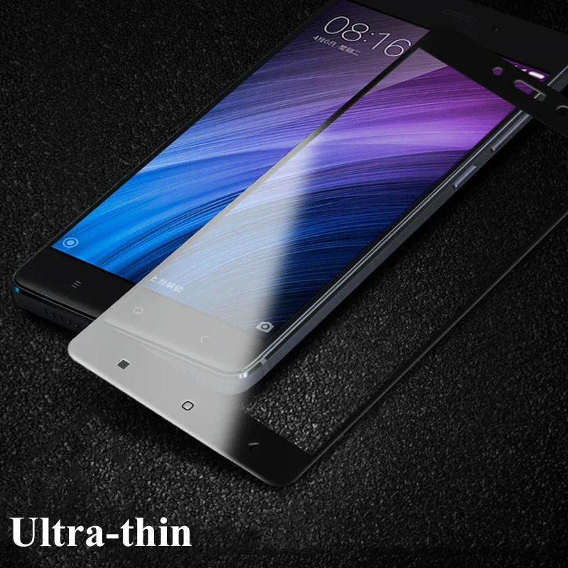 Полное покрытие стекла для Xiaomi redmi 4x 4a note 4 note4x защитной glas ksiomi xiomi note4 x4 a4 x Сяомэй