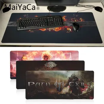

MaiYaCa Simple Design Path Exile Laptop Gaming Mice Mousepad Anime Cartoon Print Large Lockedge Game Gaming Mouse Pad for Dota2