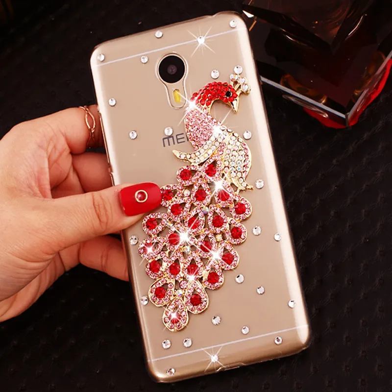 Glitter Bling Rhinestone Case for Meizu 17 16 Plus 16Xs 16T 15 Lite MX5 MX6 U10 U20 Pro 6 6s 7 Plus M15 M5 M6 Note M5c M6s Cover best meizu phone case brand