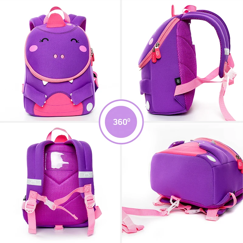 Cocomilo, 3D Мультяшные школьные сумки для девочек, рюкзак для детей, mochilas escolares infantis, детские школьные сумки, ранец, школьный ранец, сумка