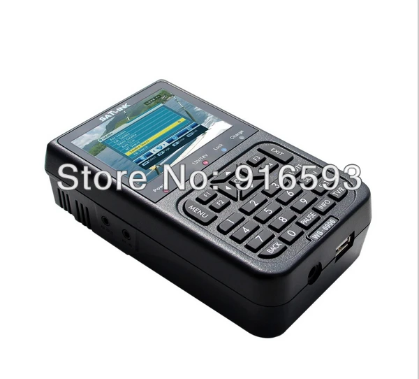 Genuine 2 Pieces SATLINK WS 6906 FTA DVB S Satellite font b TV b font