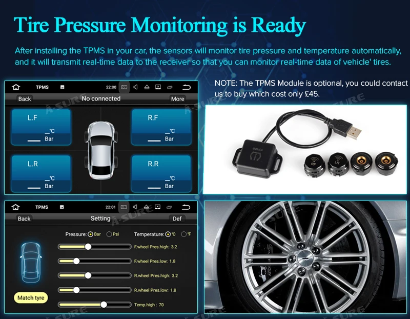 Perfect A-Sure 7 Inch 2 Din Android 8.1 Car Auto Radio GPS DVD Player Navigation For BMW E46 M3 318 320 3 Series Coupe Rover75 MG ZT 26