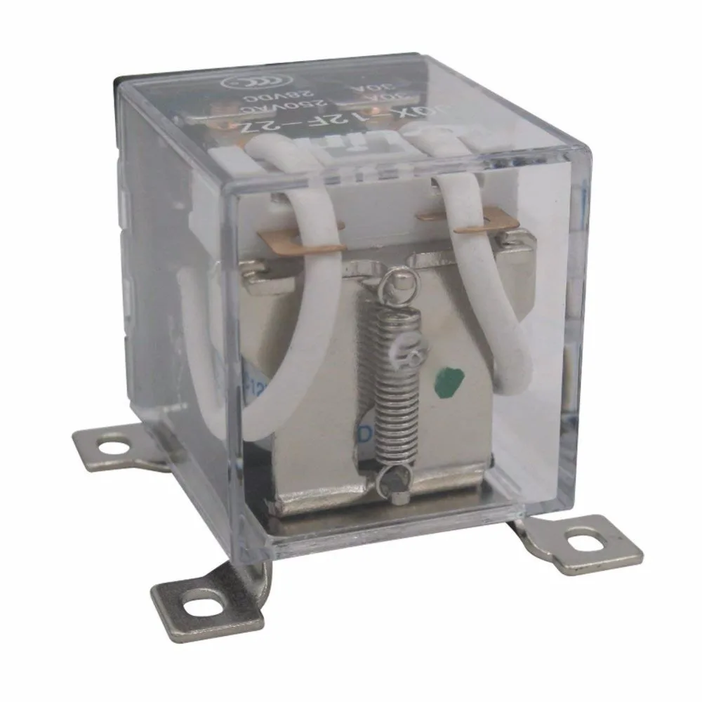 TWTADE/JQX 12F 2Z DC 24V AC 220V Coil 30A DPDT 2NO + 2NC универсальное реле высокой мощности 8 Pin|Реле| |