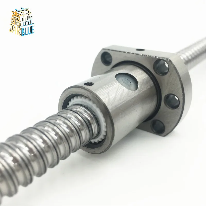 12 мм 1204 ШВП проката C7 ballscrew SFU1204 100 с одним фланец гайка для ЧПУ части|Линейные