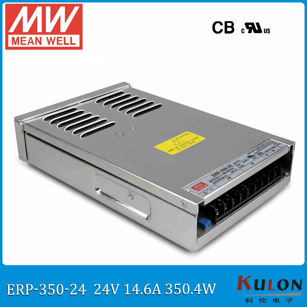 

Original Meanwell ERP-350-24 input 220VAC to 24VDC transformer 350W 14.6A 12V rainproof power supply for LED signage display
