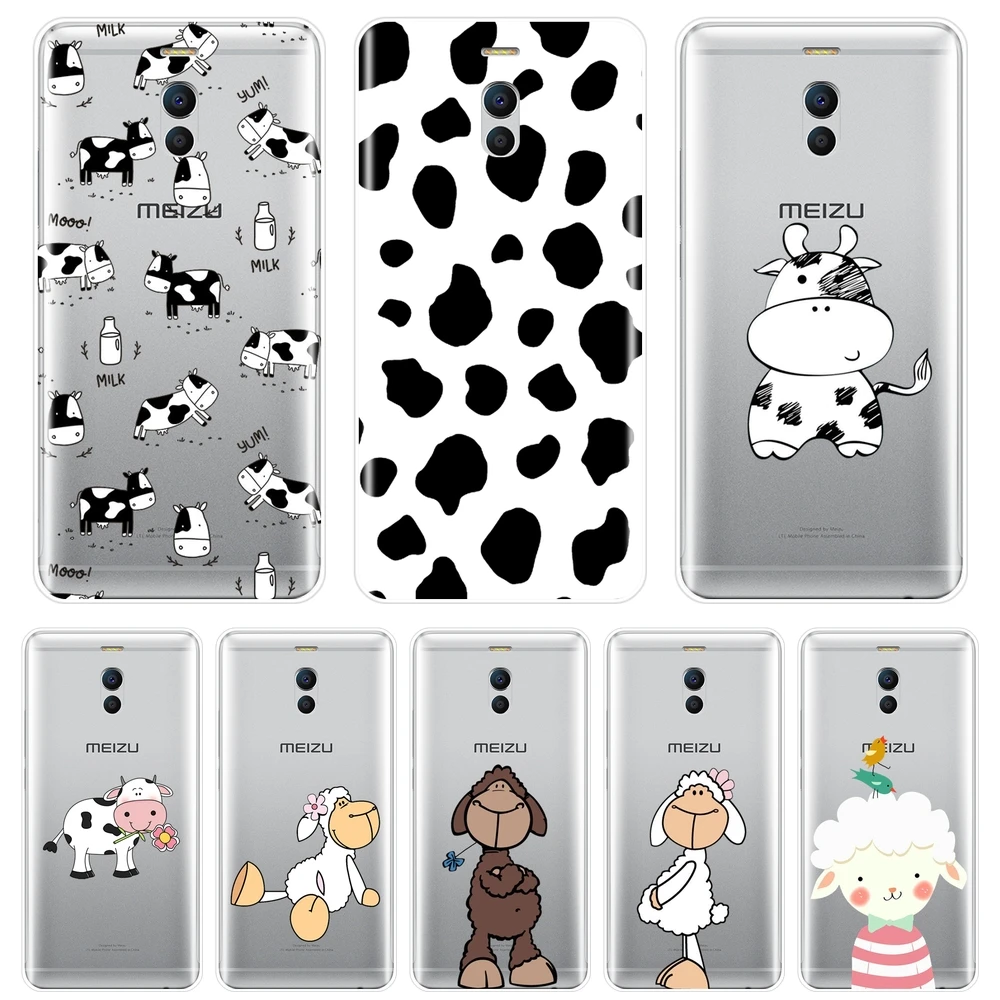

Cow Sheep Animal Goat Phone Case For Meizu M2 M3 M5 M6 Note Silicone Soft Back Cover For Meizu M6 M6S M6T M5 M5C M5S M3 M3S M2