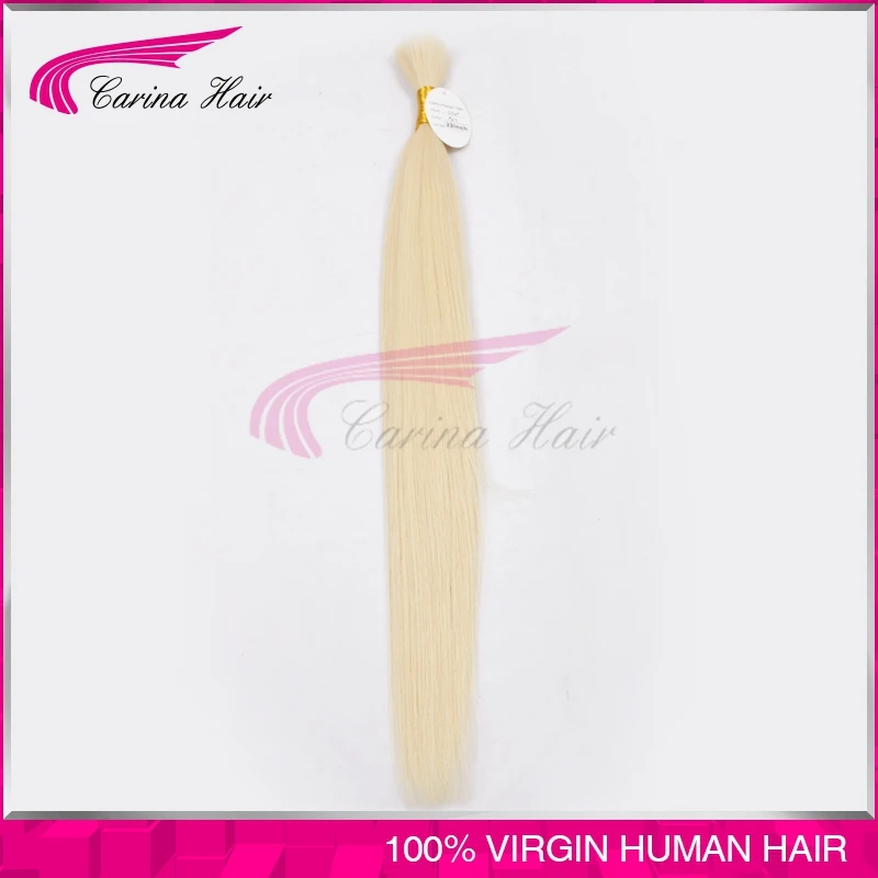 Grade 6a 613 Virgin Malaysian Bulk Hair No Weft Human Hair Bulk For Braiding 100g pcs