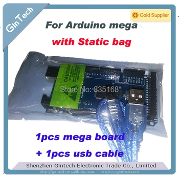 

MEGA2560 R3 AVR board, MEGA 2560 REV3 ATmega2560, 16U2 + USB Cable compatible with arduino free shipping