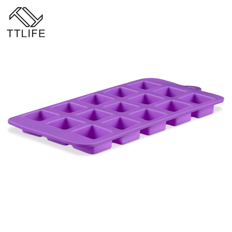 TTLIFE Силиконовый поднос для кубиков льда форма шоколадного печенья помадка желе