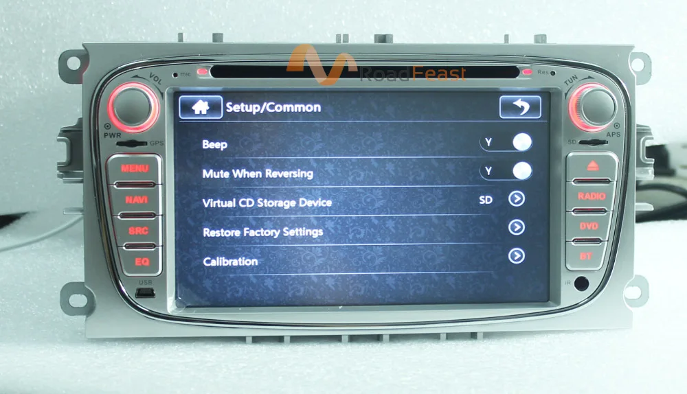 Car DVD for Ford Focus 2008-2011 Silver 12
