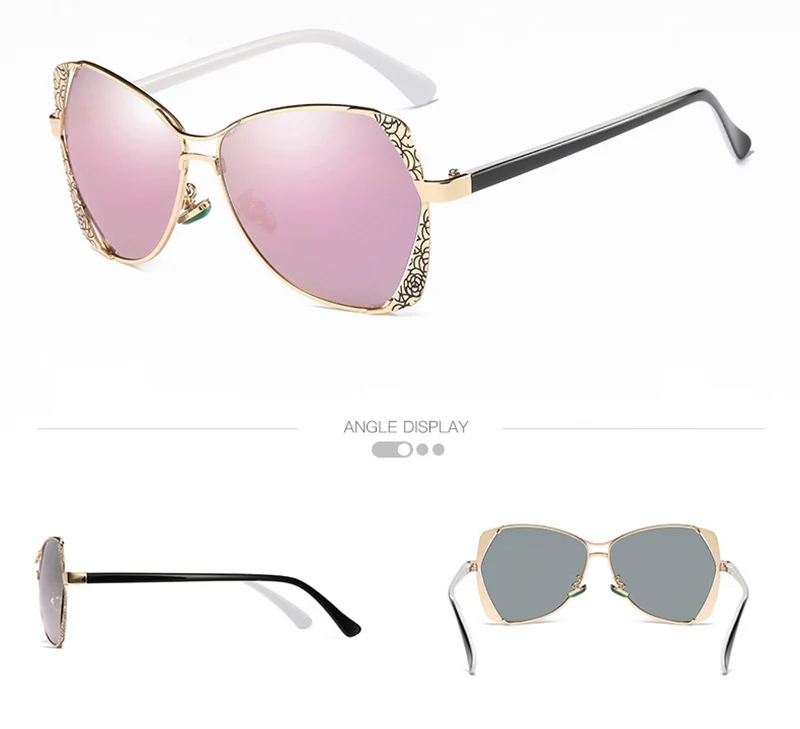 2018 Star Style HD Polarized Women Luxury Sunglasses Brand Designer latest female UV400 ladies Sun Glasses with box large sunglasses