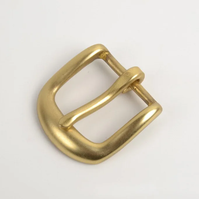 

2.5cm 1" belt buckle for women Solid brass pin buckles diy leather craft making fashion brass lady chunk belt buckle Pants