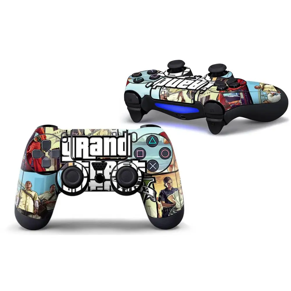 Крутой модный 1 шт. контроллер кожи для PS4 наклейка на контроллер для Playstation 4 контроллер - Цвет: 9