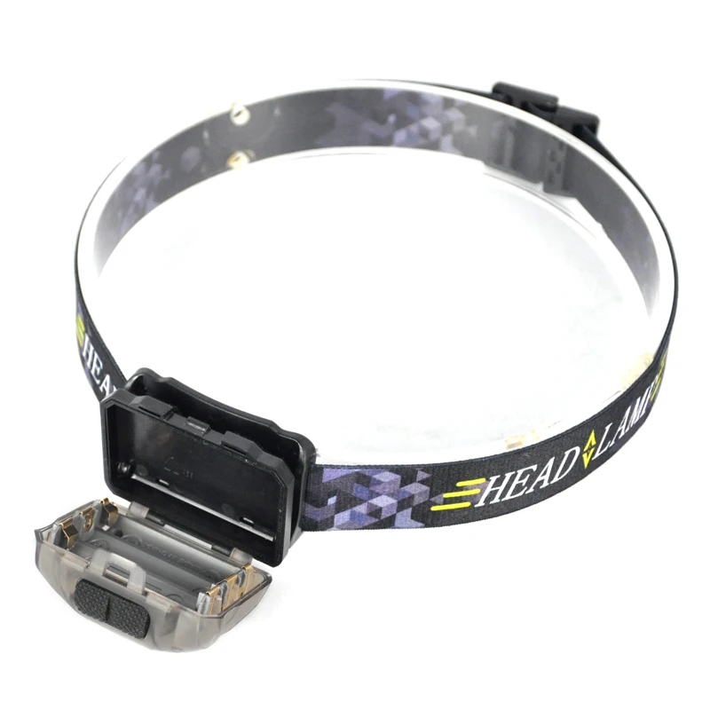 BORUiT 500LM XPE светодиодный налобный мини-фонарь 5-режим фары открытый кемпинг фонарик Охота Головной фонарь ААА Батарея