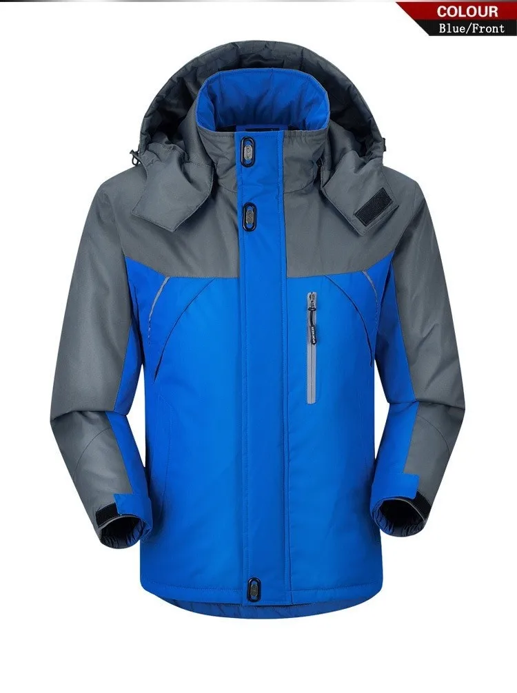 Новинка, брендовая мужская зимняя куртка, утепленная парка с капюшоном, куртка, повседневная, плюс размер 4XL 5XL, зимняя мужская куртка, WA192