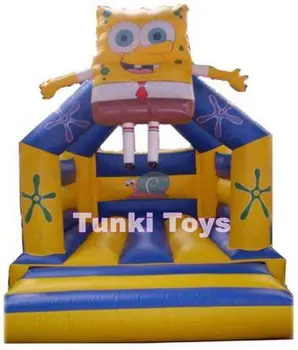 

4x3m inflatable cartoon themed bouncy castle for kids