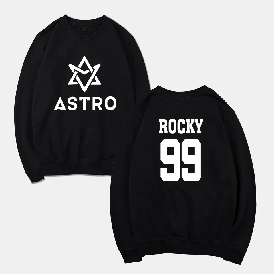 Kpop ASTRO STAR Group толстовки с принтом Moletom Harajuku Толстовка Повседневный пуловер уличная