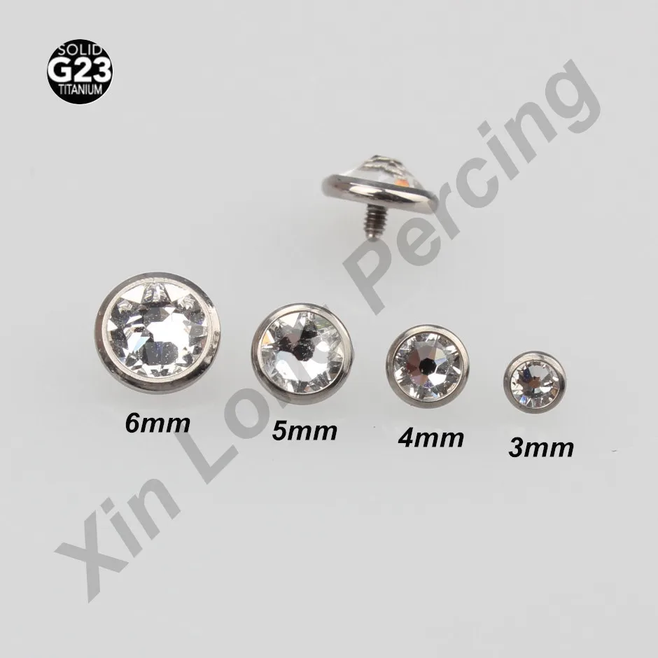 Buy Lot 4 Pieces Titanium G23 Micro Dermal Piercings