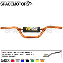 MX ProTaper бар 7075 Алюминиевый сплав руль длина 735 мм Диаметр 22 мм 7/" высокий мотоцикл EX EXC SX SXF KTM Dirt PitBike