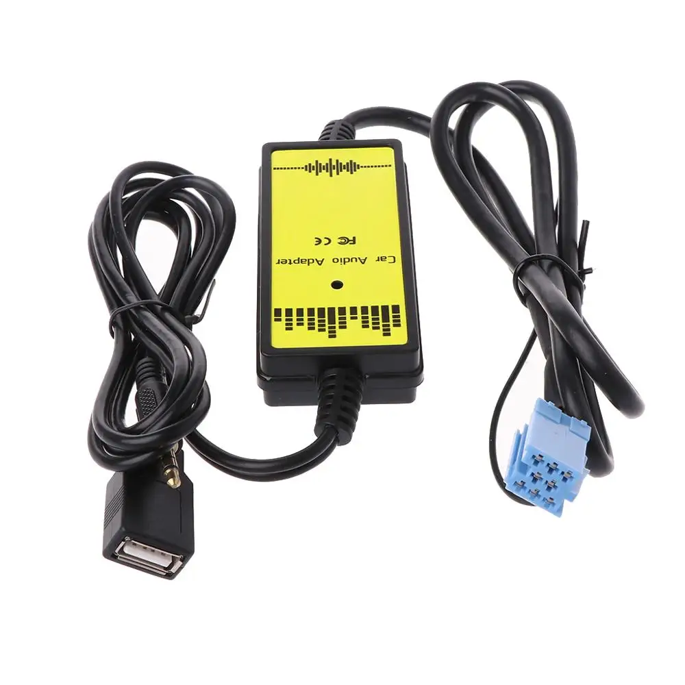 

Car USB Aux-in CD Adapter MP3 Player Radio Interface 12 Pin For VW Audi Skoda Seat