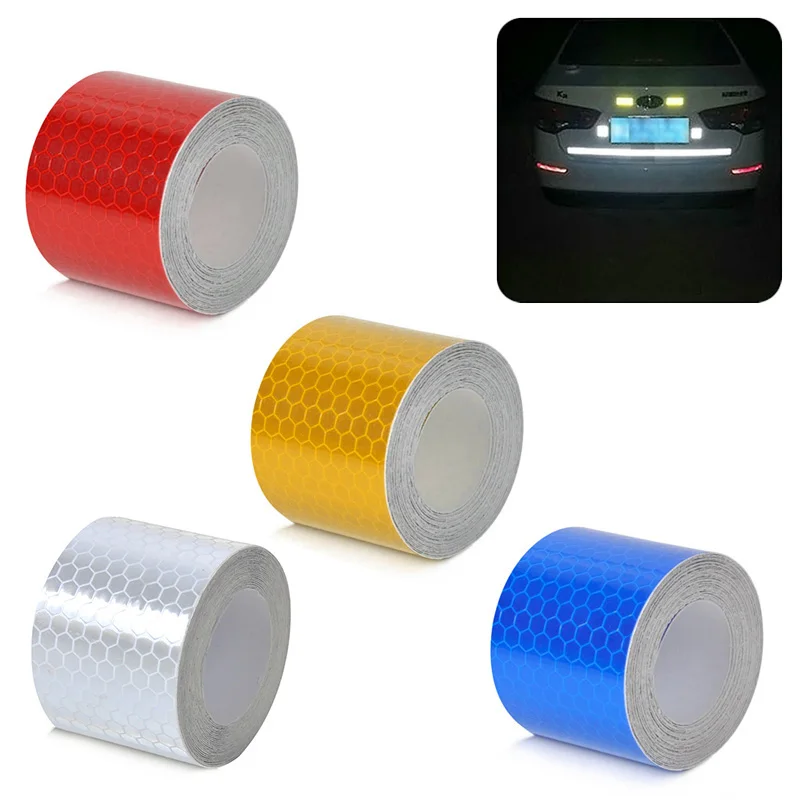 new 3m*5cm Reflective Strips Car Stickers Car styling Motorcycle ...